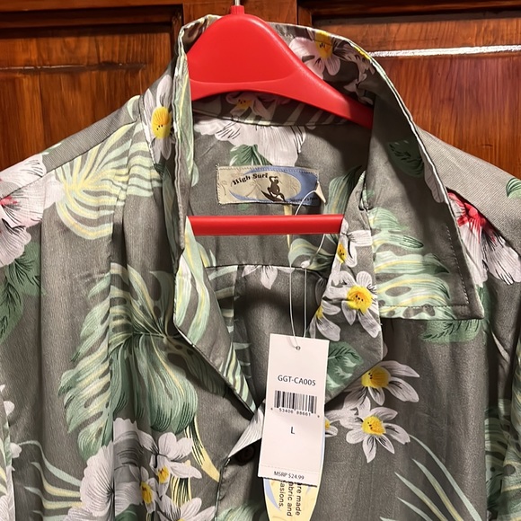 High Surf Hawaiian Shirt. Mens Size Large. Never Worn. NWT - Picture 7 of 10